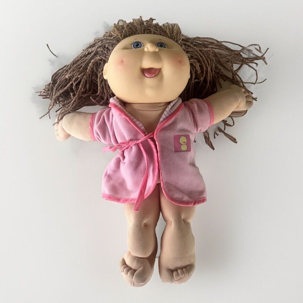 1991 Hasbro Cabbage Patch Kids Pretty Crimp 'n Curl Doll First Edition Blue Eyes